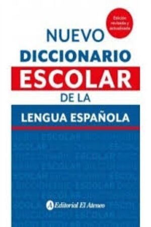 NUEVO DICCIONARIO ESCOLAR DE LA LENGUA ESPAÑOLA