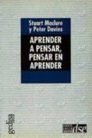 APRENDER A PENSAR. PENSAR EN APRENDER