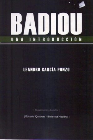 BADIOU UNA INTRODUCCION