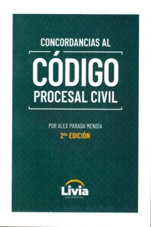CONCORDANCIAS AL CÓDIGO PROCESAL CIVIL