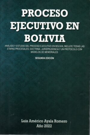 PROCESO EJECUTIVO EN BOLIVIA