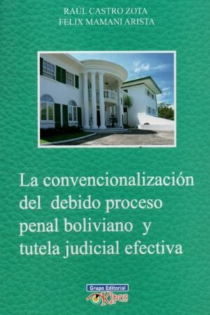 CONVENCIONALIZACION DEL DEBIDO PROCESO PENAL BOLIVIANO Y TUTELA JUDICIAL EFECTIVA LA