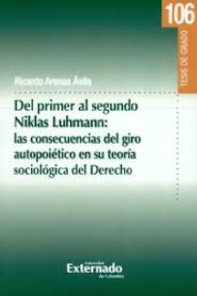 DEL PRIMER AL SEGUNDO NIKLAS LUHMANN