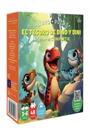 LIBRO+PUZZLE: EL TESORO DE DINO Y DINI