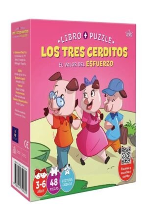 LIBRO+PUZZLE: LOS TRES CERDITOS