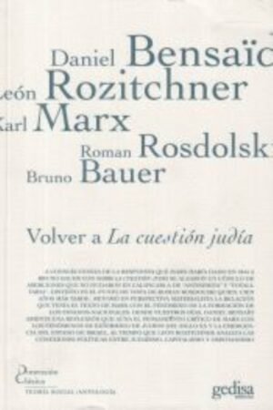 VOLVER A LA CUESTIÓN JUDÍA