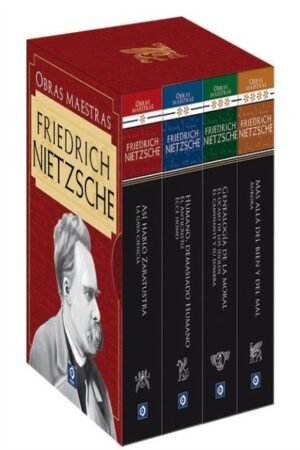 OBRAS MAESTRAS DE FRIEDRICH NIETZSCHE 4 TOMOS