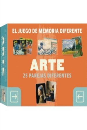 JUEGO DE MEMORIA DIFERENTE-ARTE:25 PAREJAS DIFERENTES