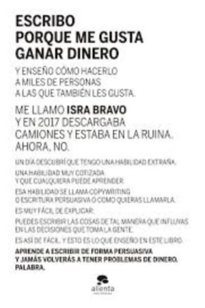 ESCRIBO PORQUE ME GUSTA GANAR DINERO