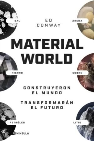 MATERIAL WORLD. ARENA SAL ACERO COBRE PETROLEO Y LITIO. CONSTRUYERON EL MUNDO. TRANSFORMARÁN EL FUTURO