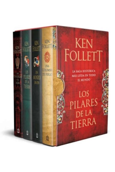 ESTUCHE SAGA LOS PILARES DE LA TIERRA